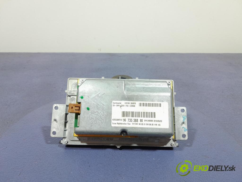 Citroen C4 2010 Zobrazit: Rádio: / GPS 9673538880