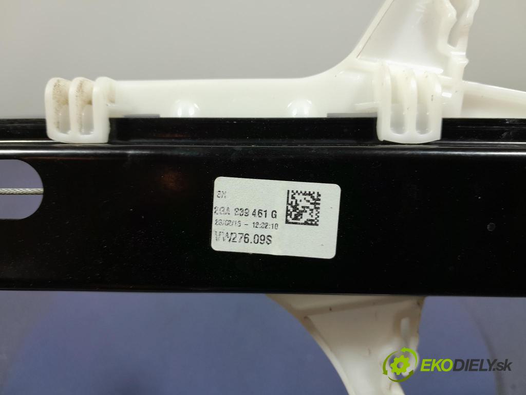 Vw T-Roc 2023 mechanizmus okna Okná: zad v pravo: 2QA839461G