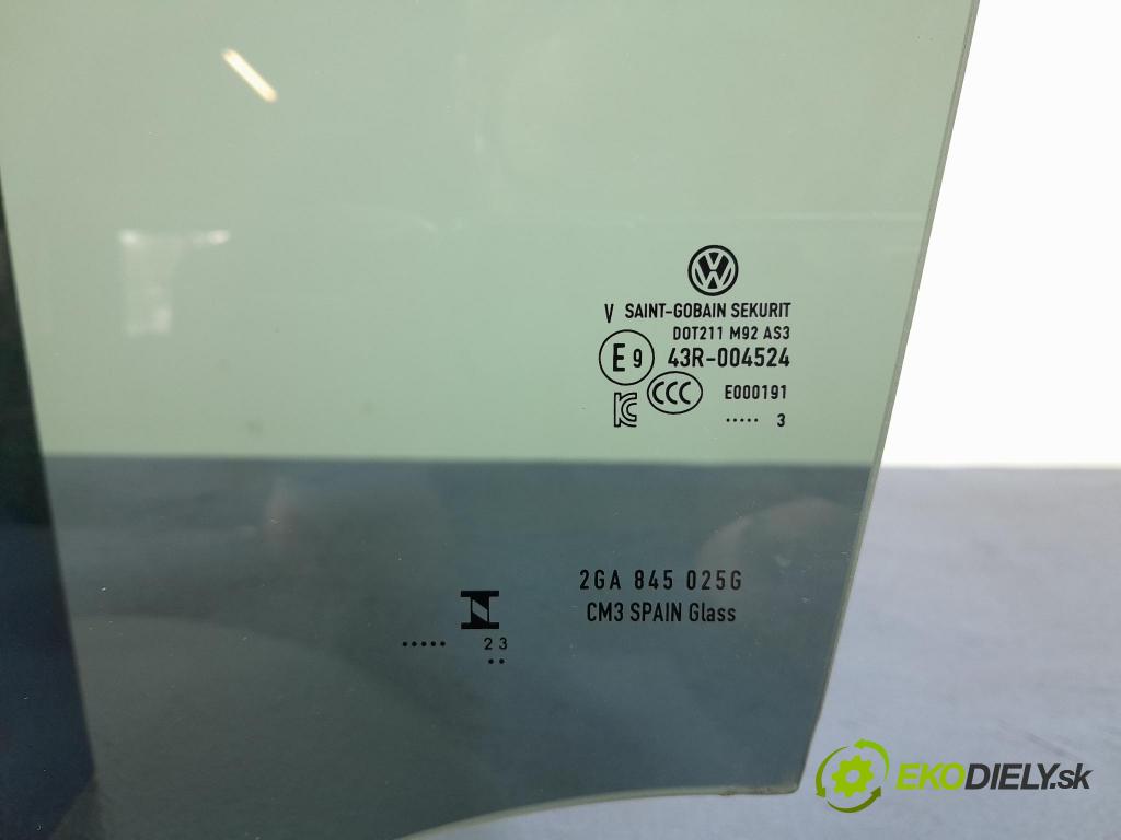 Vw T-Roc 2023 sklo dvere zad ľavé 2GA845025G