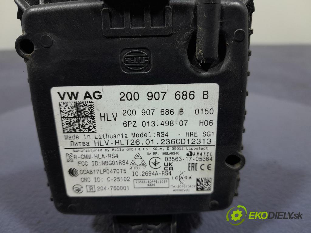 Vw T-Roc 2023 snímač Mrtví Klapka / Pás: Provoz 2Q0907686B
