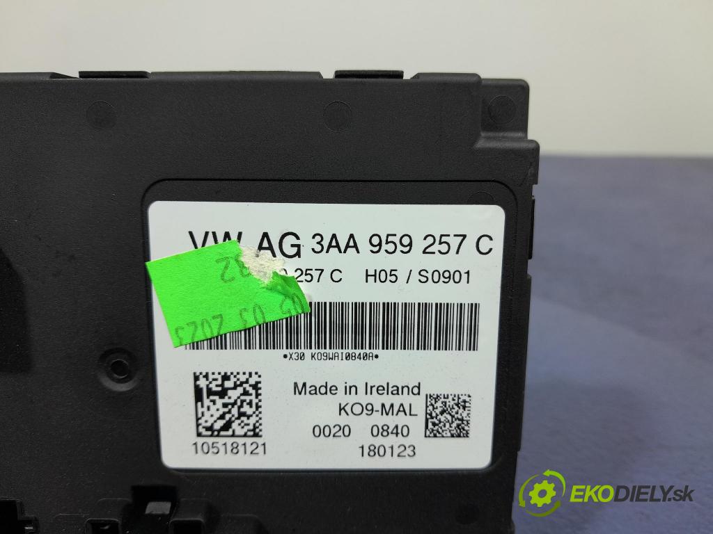 Vw T-Roc 2023 riadiaca jednotka Sedadlo: 3AA959257C
