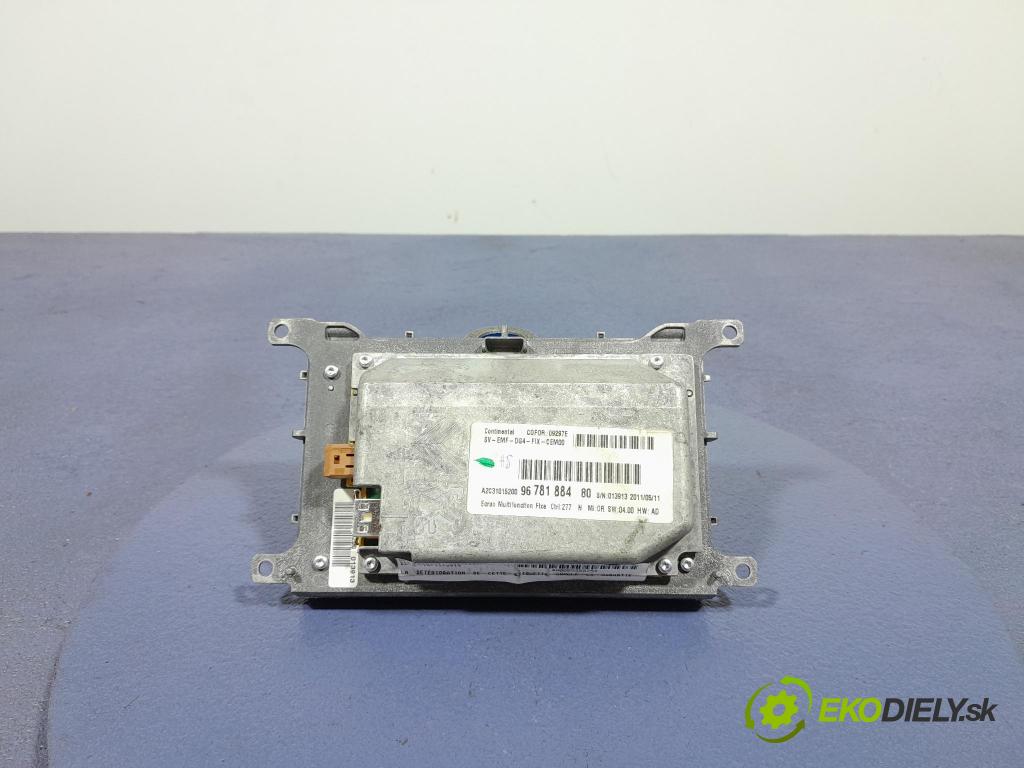 Peugeot 508 2011 displej Radio / GPS 9678188480