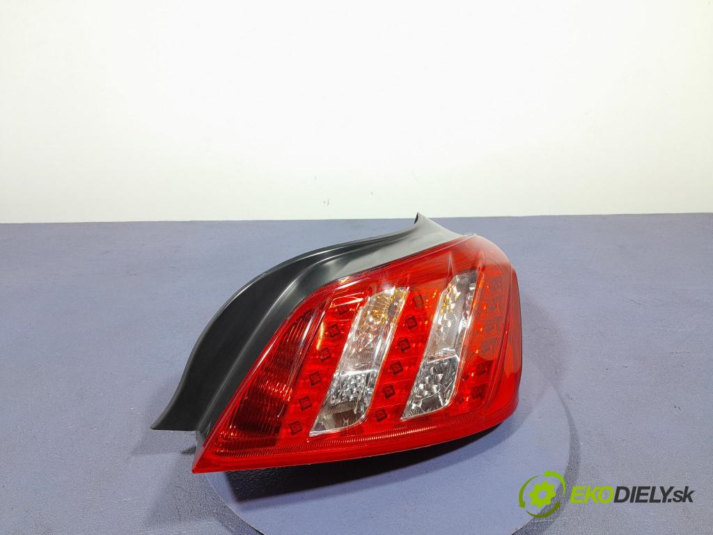 Peugeot 508 2011 světlo Zad: Práva: Mimo: 9686293680