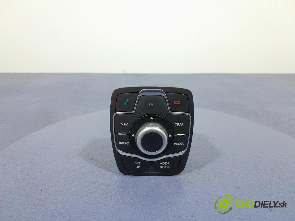 Peugeot 508 2011 prepínač Rádio: Navigacia: 9665668380