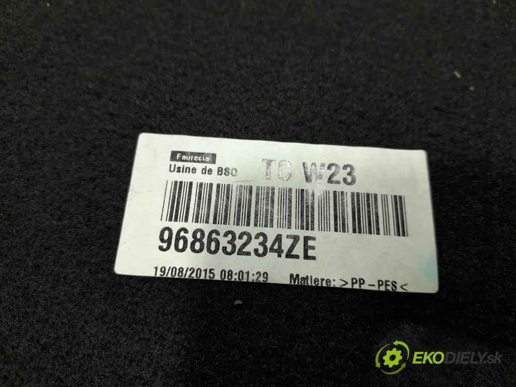 Peugeot 508 2011 Tapacír: kufr 96863234ZE