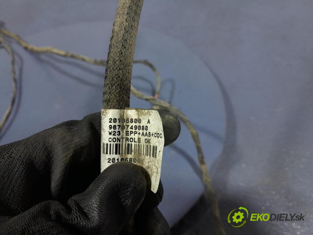 Peugeot 508 2011 instalace Elektrický: 9670749080