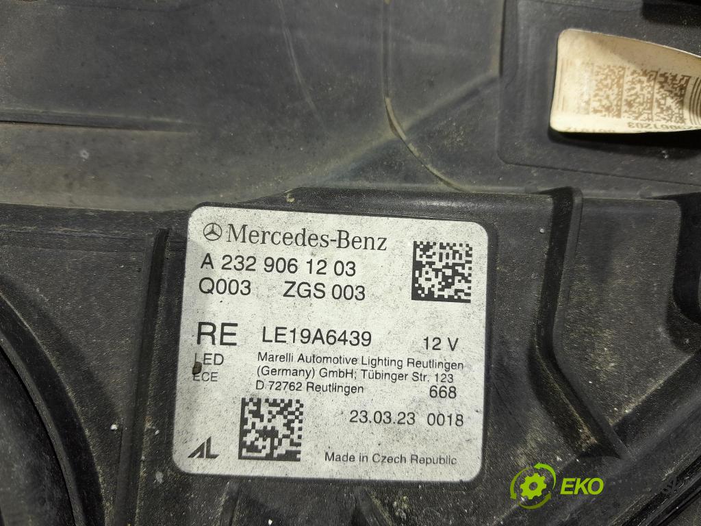 Mercedes Sl-klasa 2023 světlo v pravo: A2329061203