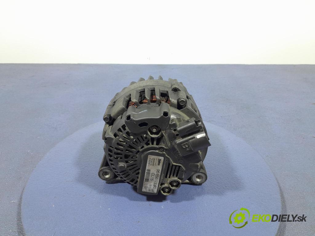 Citroen C4 2010 Alternator 9665617780