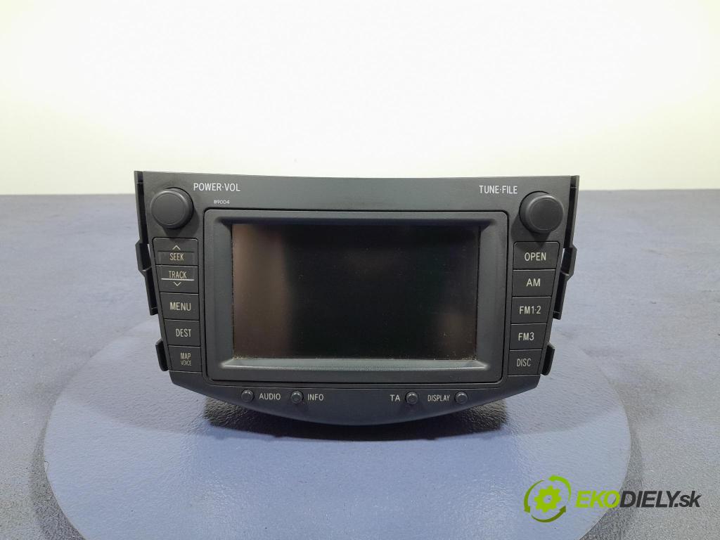 Toyota Rav4 2007 Radio I Navigácia: 86120-42240