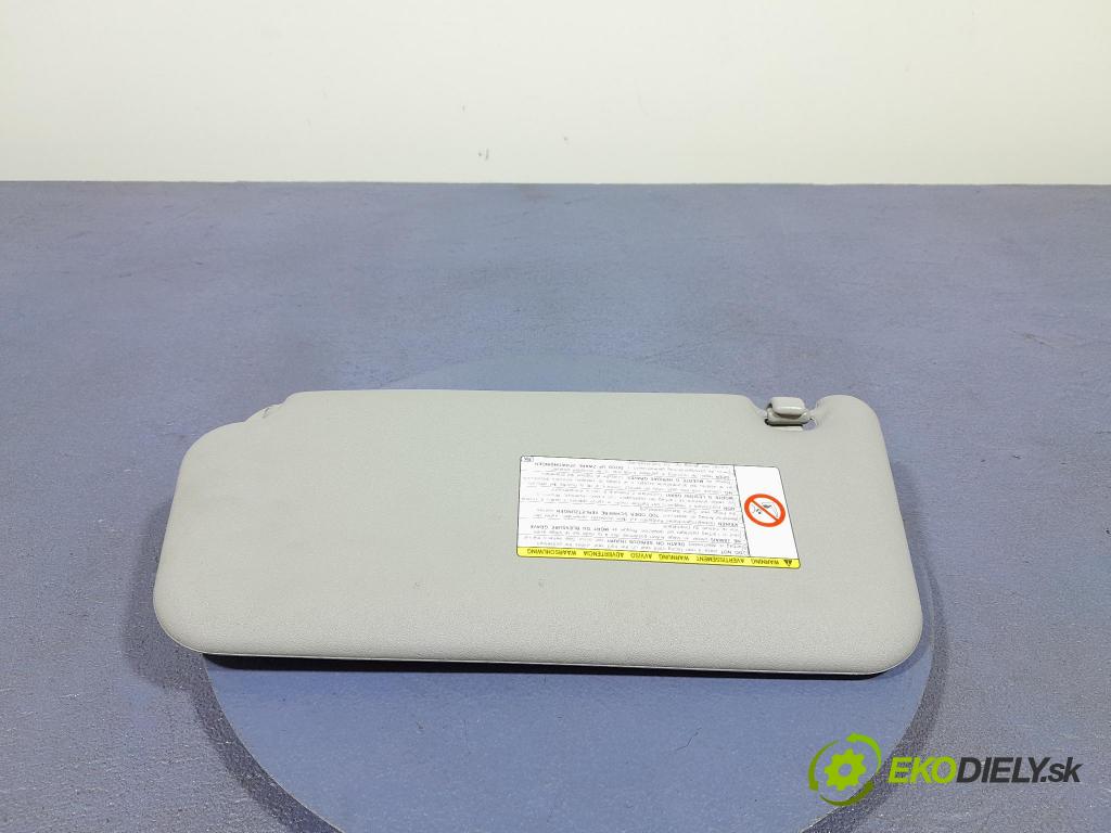 Toyota Rav4 2007 kryt slnečná clona