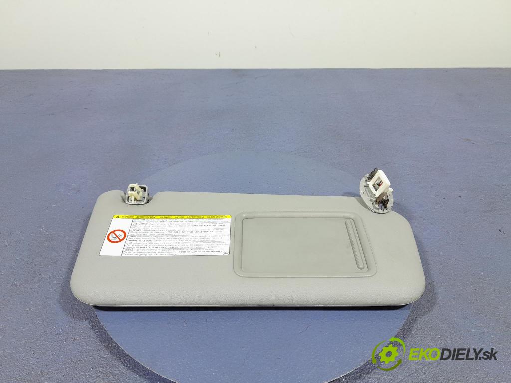 Toyota Rav4 2007 kryt slnečná clona