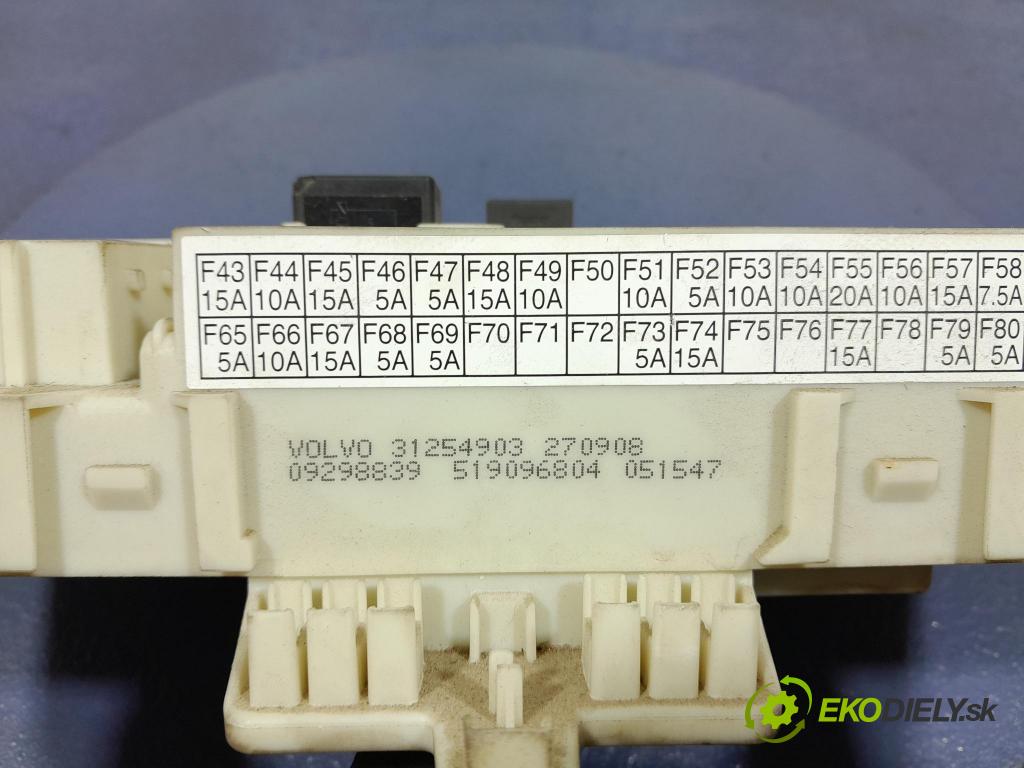 Volvo V50 2008 skrinka Poistky: 31268178