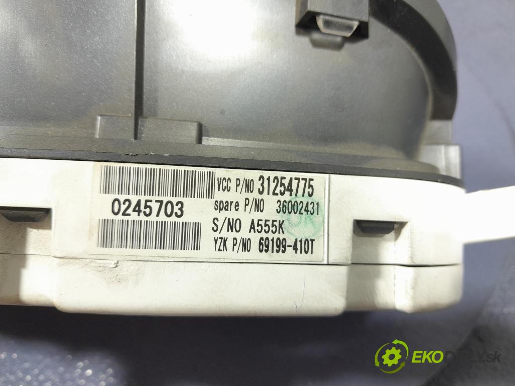 Volvo V50 2008 prístrojovka/ budíky 31254775