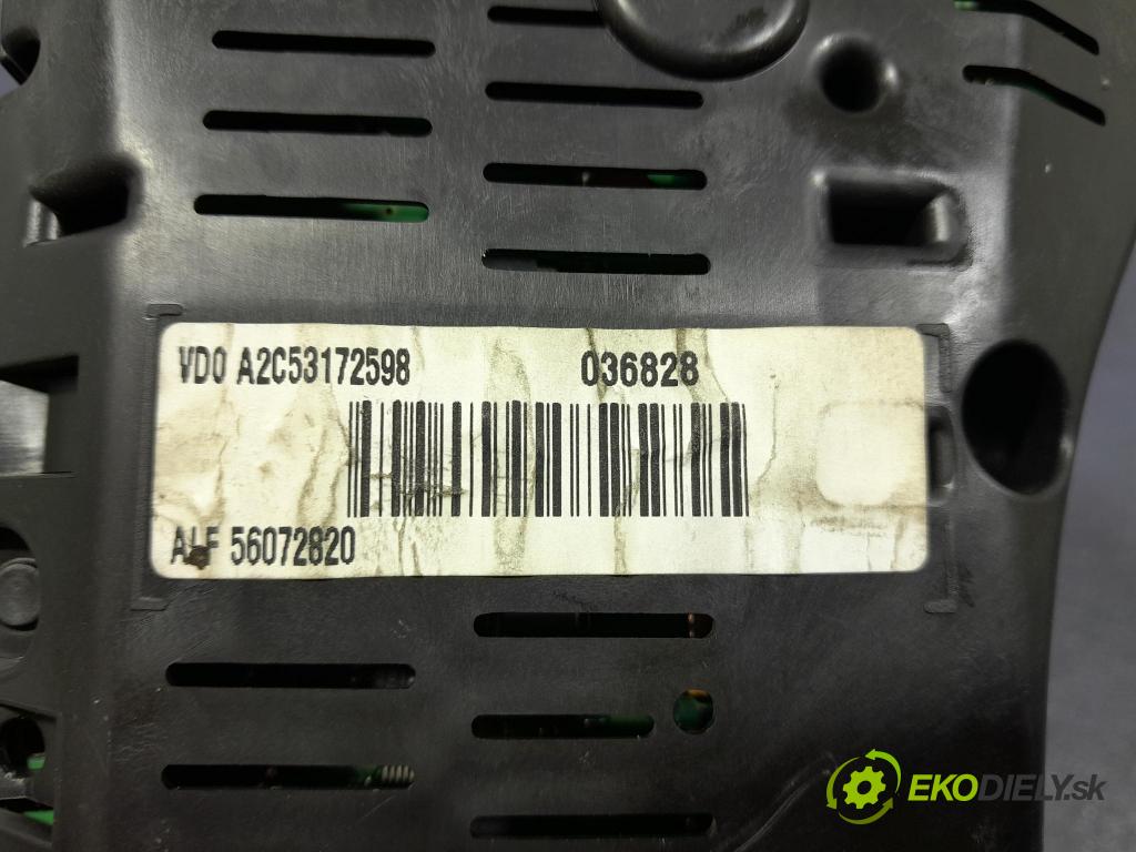 Alfa romeo 159 2006 prístrojovka/ budíky 56072820