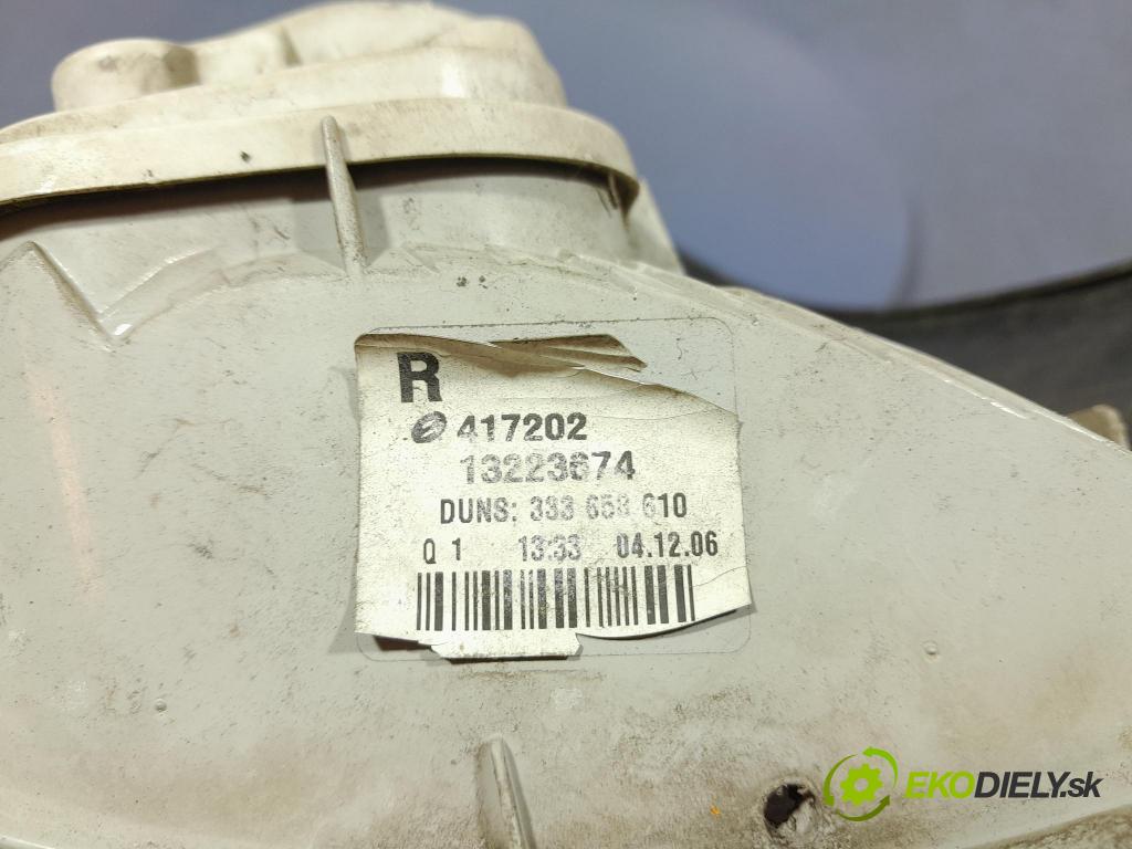 Opel Astra 2006 svetlo / reflektor zad Prava: Vonkajsia: 13223674