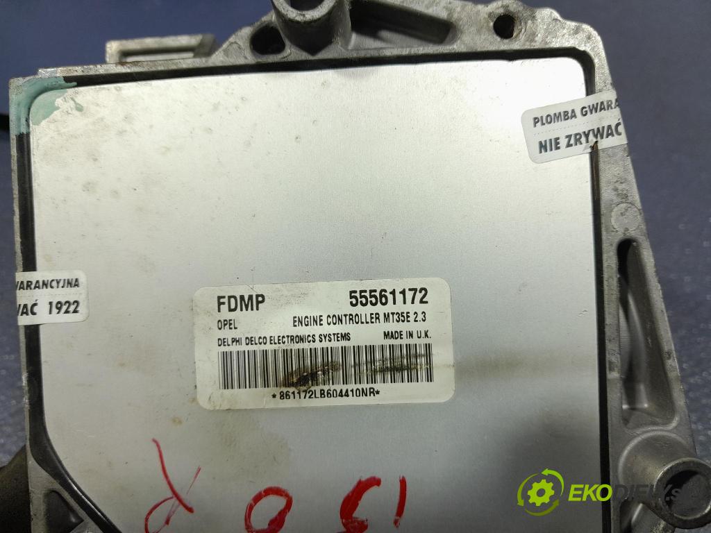 Opel Astra 2006 riadiaca jednotka Motor: 55561172