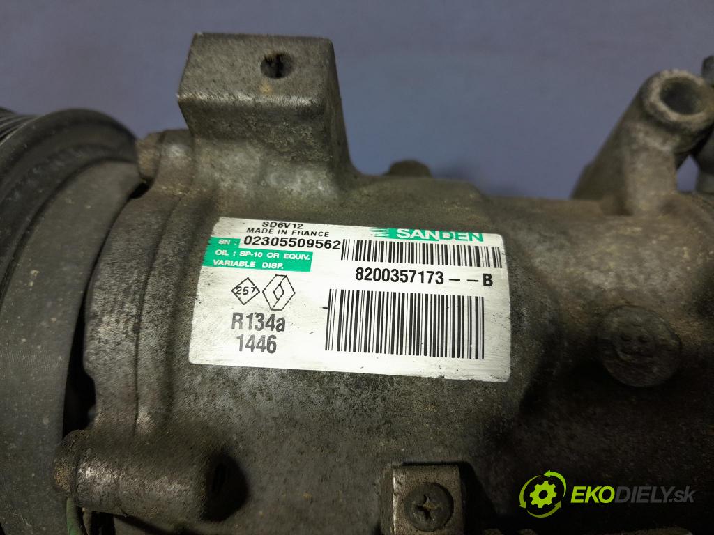 Renault Modus 2006 Kompresor: Klimatizácia: 8200357173