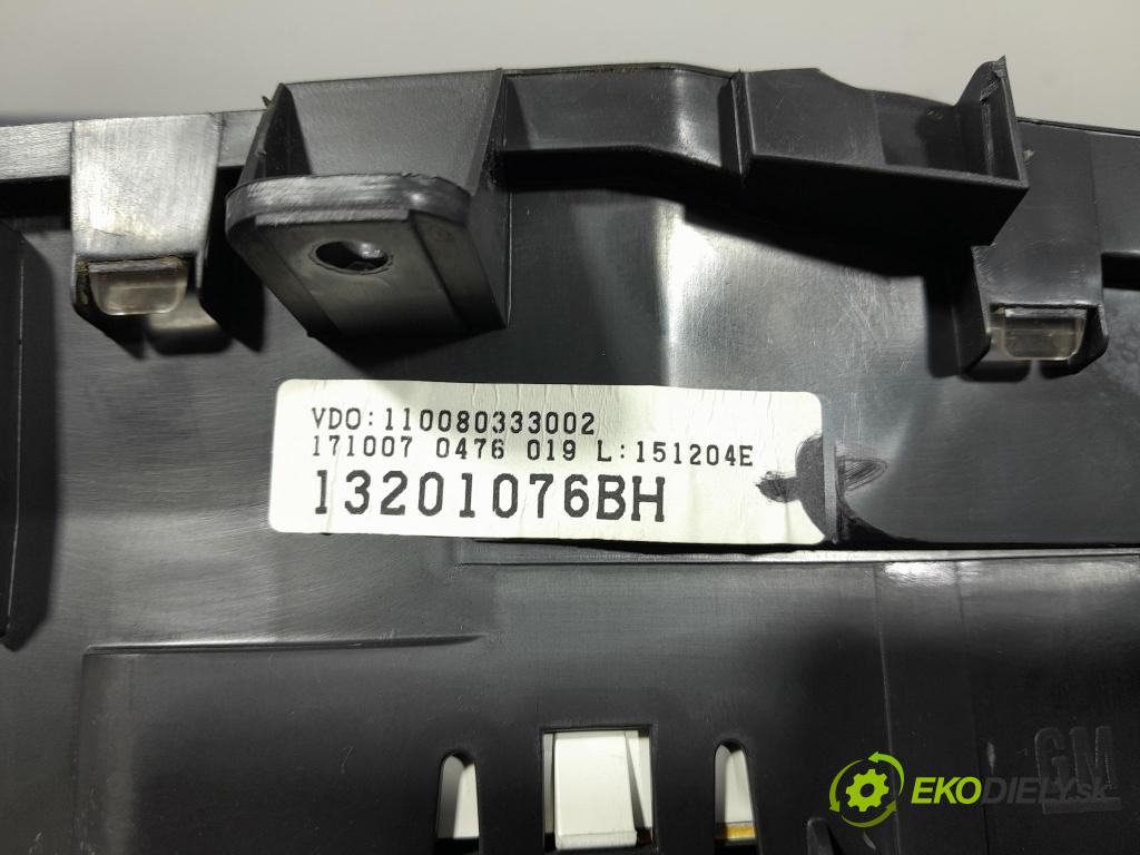 Opel Meriva 2007 Přístrojová deska 13201076BH