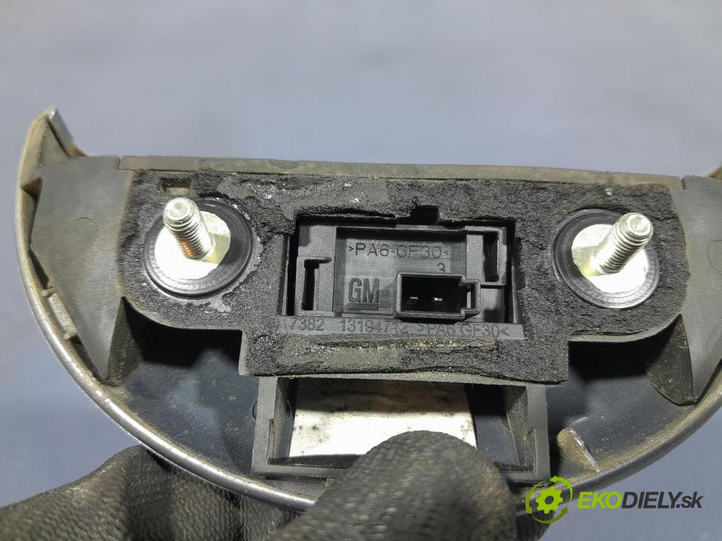 Opel Meriva 2007 rukoväť Klapky: Zadná: 13194712