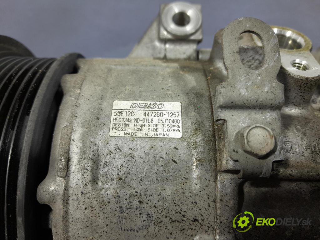 Toyota Rav4 2007 Kompresor: Klimatizácia: 447260-1257