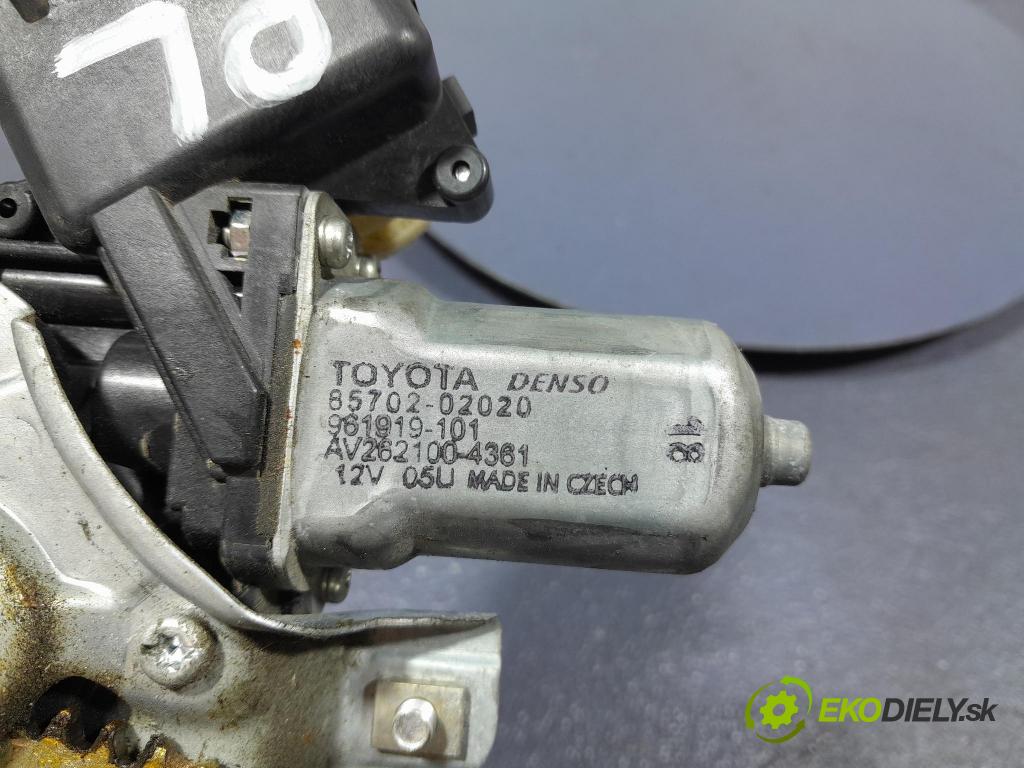 Toyota Auris 2017 mechanizmus okna Okná: Predné Vľavo:
