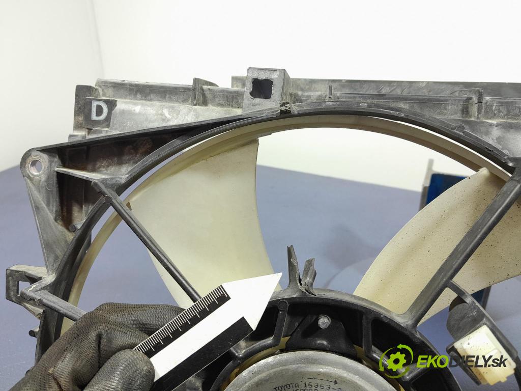 Toyota Rav4 2007 ventilátor Chladič: 422750-1372