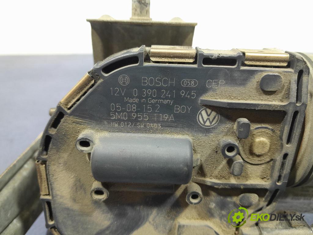 Vw Golf 2005 mechanismus motorek Stěrače: před 5M0955601B