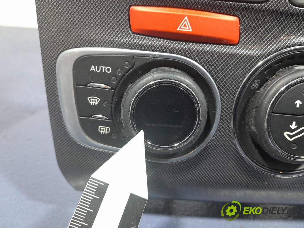 Citroen C4 2012 prepínač Klimatizácia: Prúd vzduchu: 9666027477