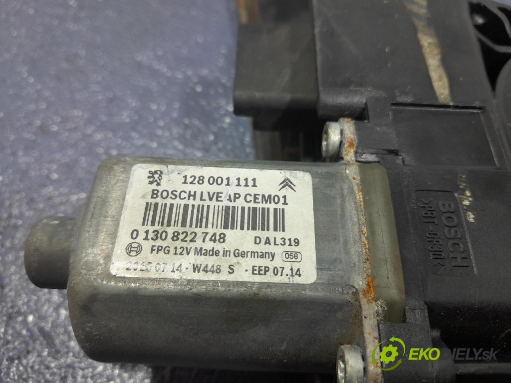 Citroen C5 2015 mechanizmus okna Okná: Predné Vľavo: 128001111