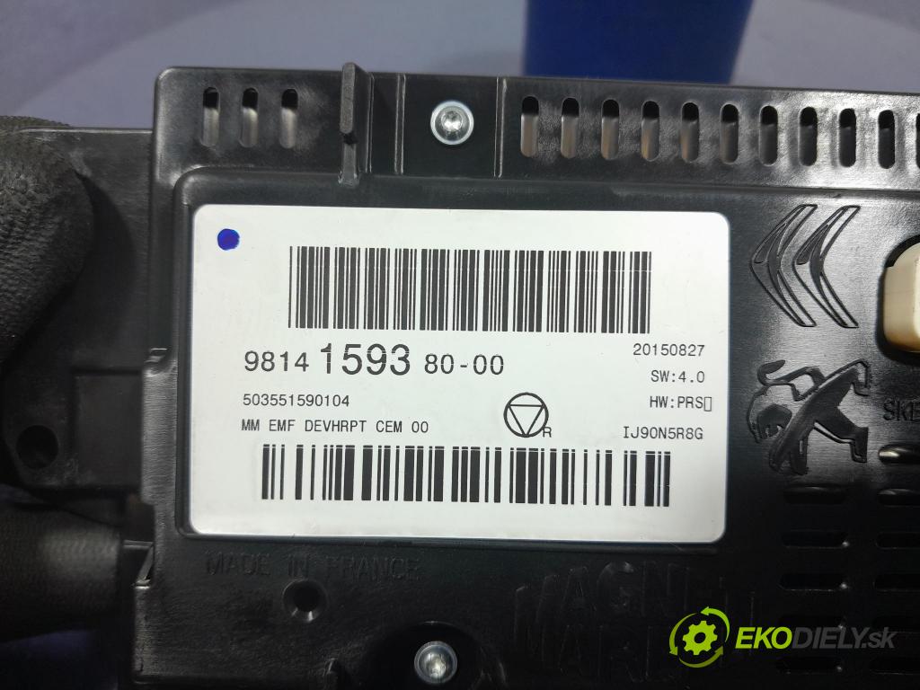 Citroen C5 2015 displej Radio / GPS 9814159380