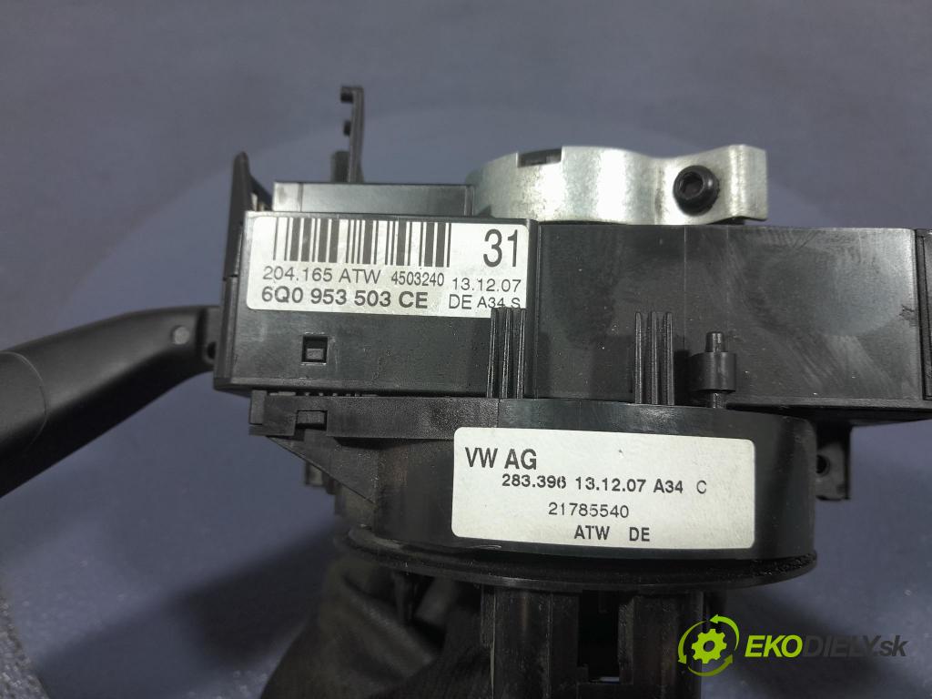 Vw Polo 2008 prepínač Komplex: 6Q0953503CE