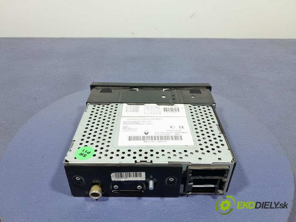 Renault Midlum 2011 Radio I Navigácia: 7421470353