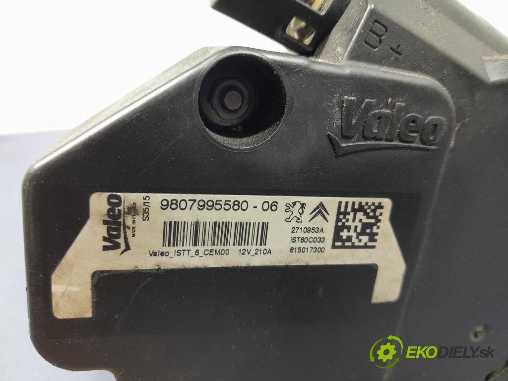 Citroen C5 2015 Alternator 9807995580