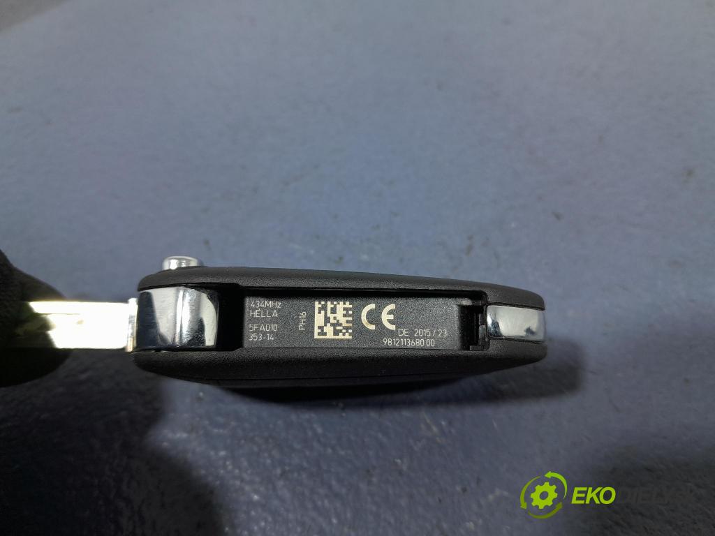 Citroen C5 2015 Spínač zapaľovania: 9812113680