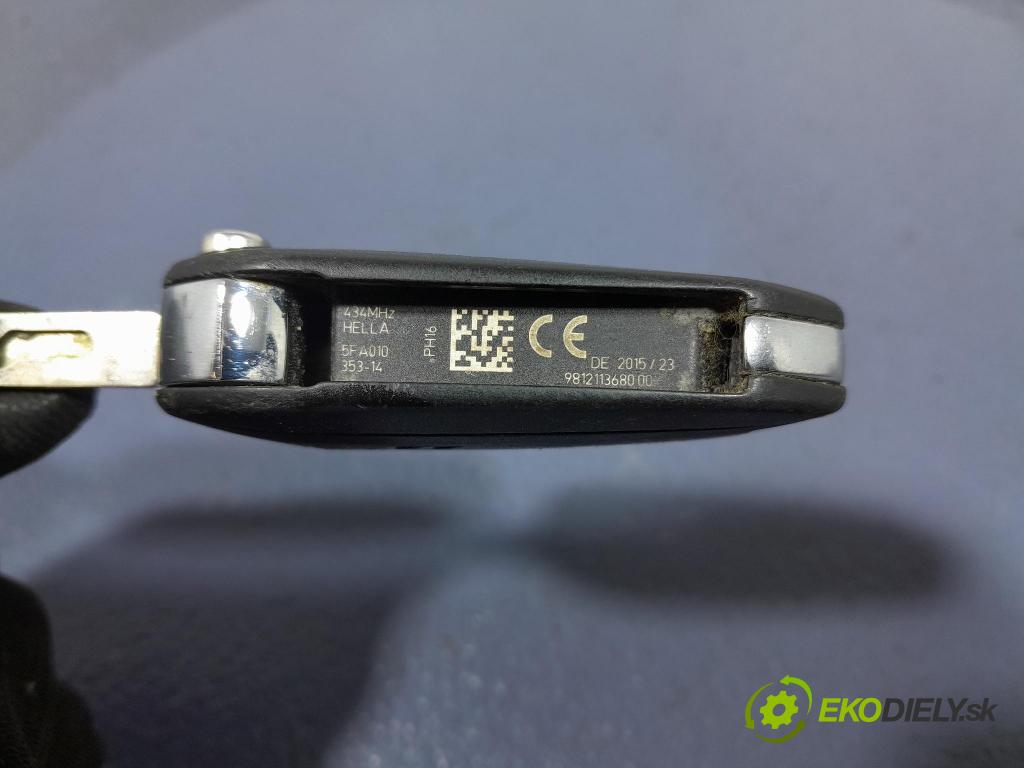 Citroen C5 2015 Spínač zapaľovania: 9812113680