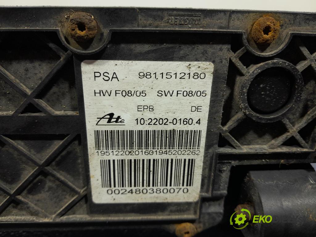 Citroen C5 2015 Páka: Brzda: Ručná: 9811512180