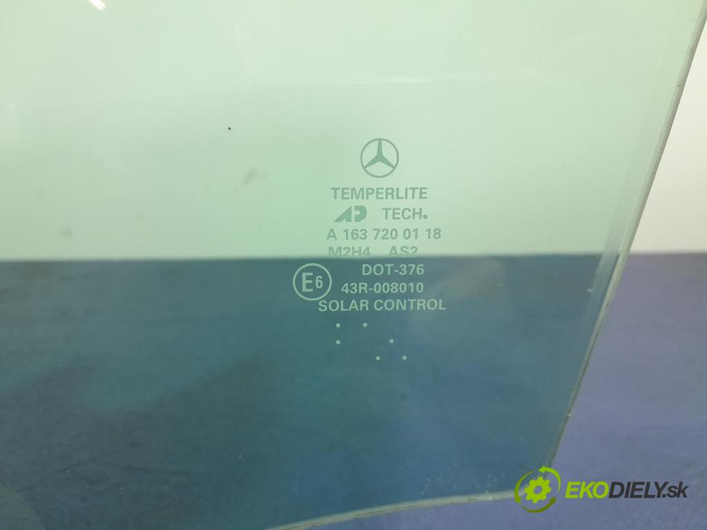 Mercedes ML-Klasa 2003 sklo dvere Predné ľavá A1637200118