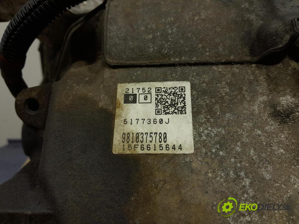 Citroen C5 2015 prevodovka automatická 20GZ09