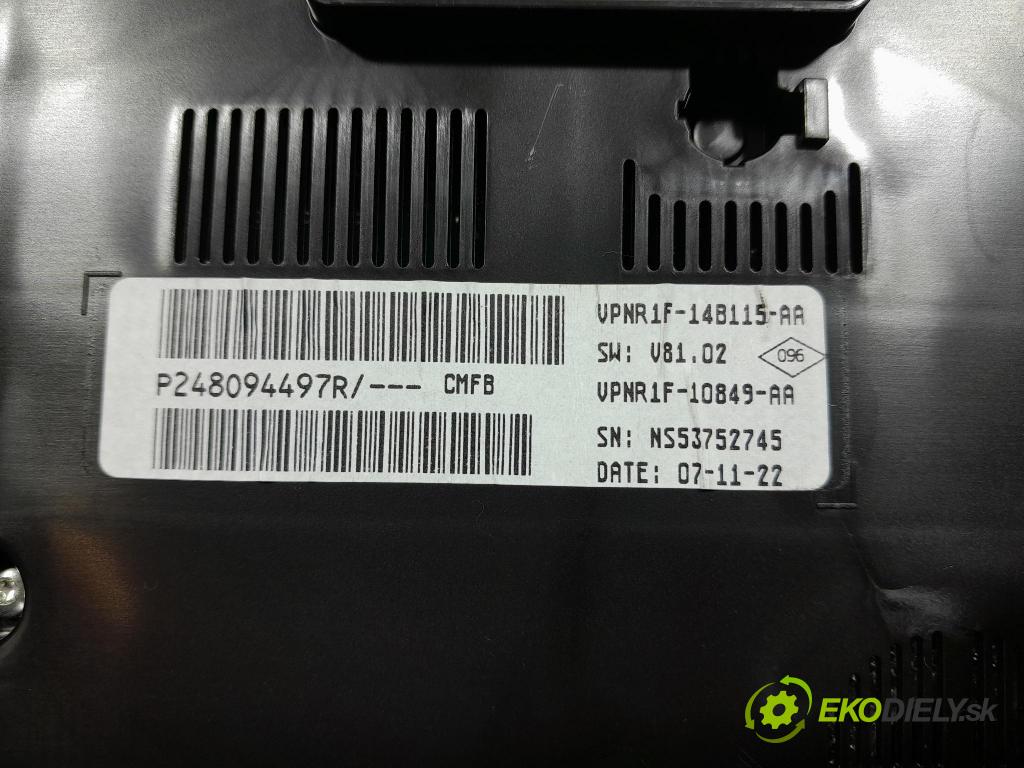 Renault Captur 2023 Přístrojová deska P248094497R