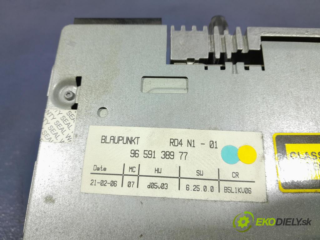Citroen C4 2006 Radio I Navigace: 9659138977