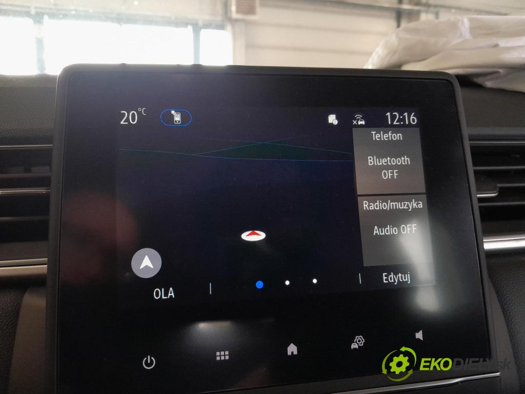 Renault Captur 2023 displej Radio / GPS 280342895R