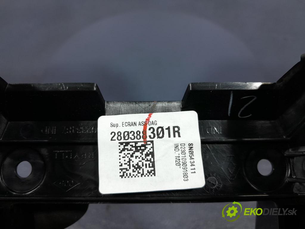 Renault Captur 2023 kryt Plast: Interiéry: 280388301R