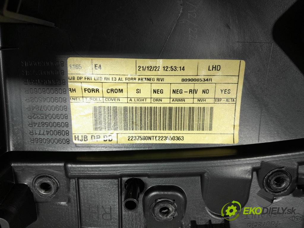 Renault Captur 2023 Čalounictví: dvere Predné Prava: 809008534R