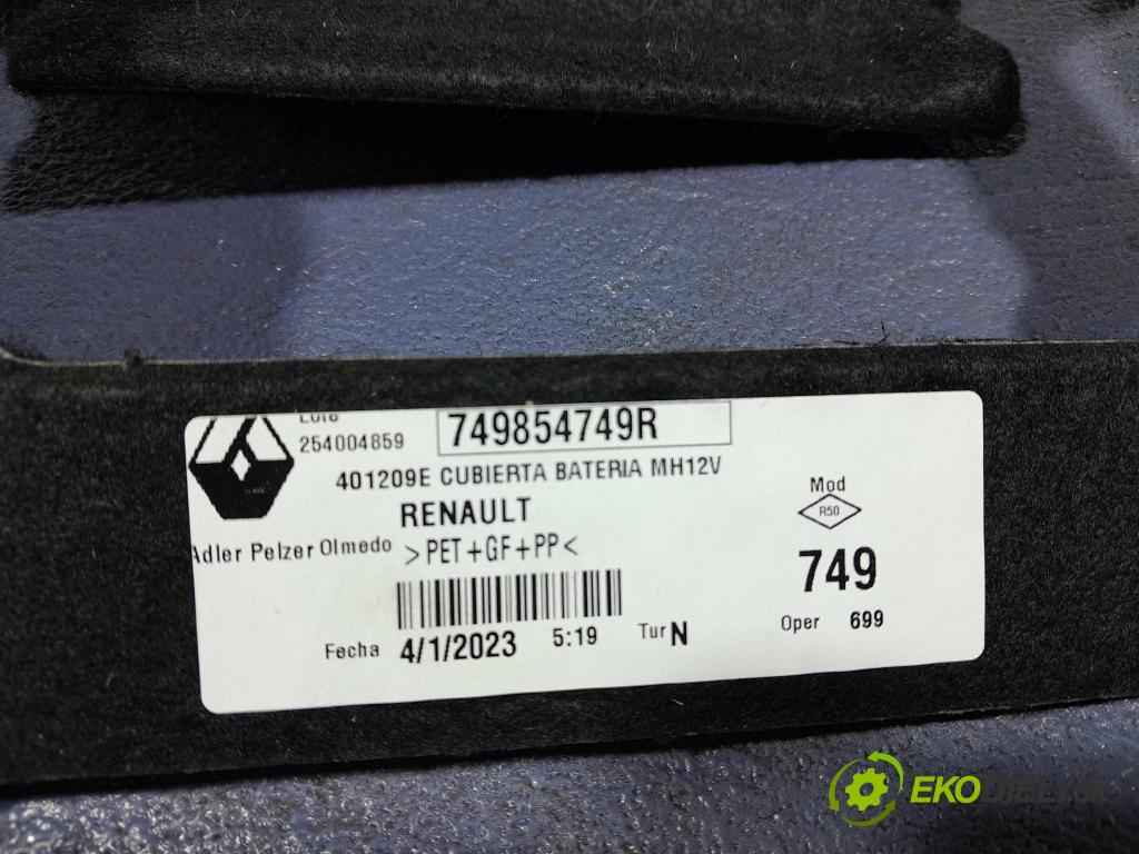 Renault Captur 2023 kryt Plast: Interiéry: 749854749R