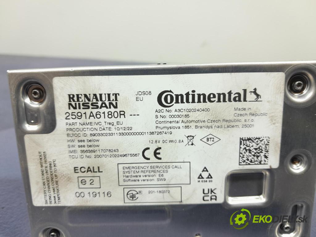 Renault Captur 2023 modul Navigace 2591A6180R