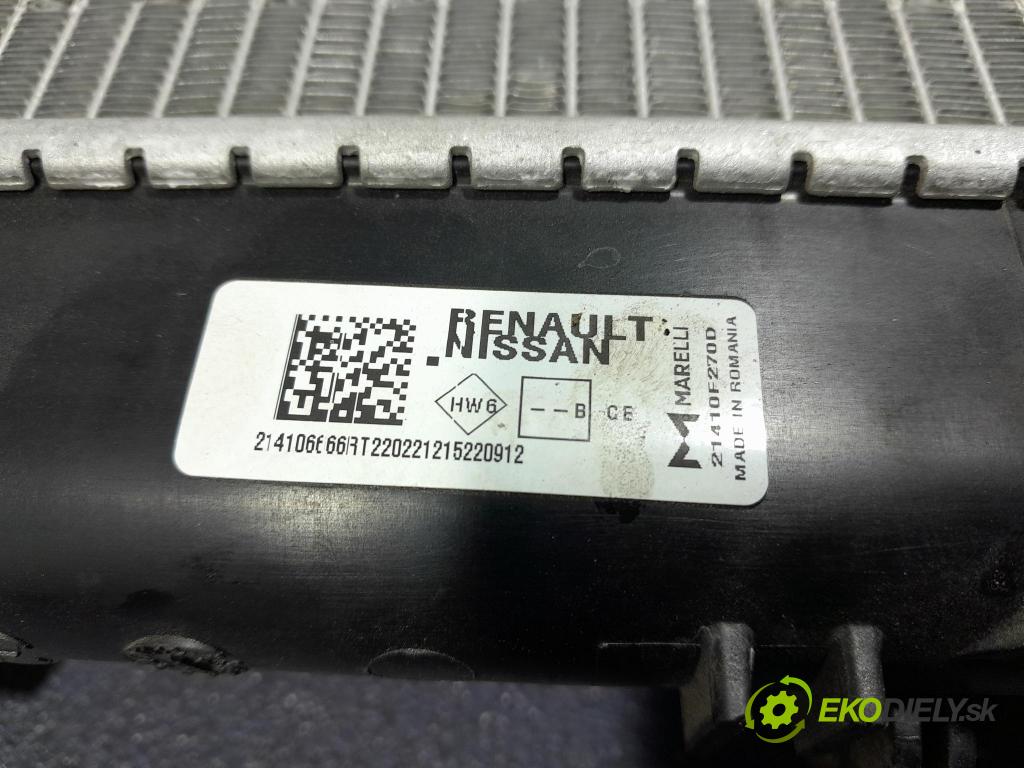 Renault Captur 2023 chladič Voda: 21406666R