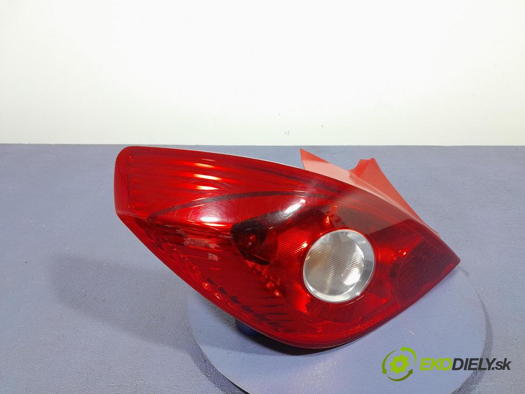 Opel Corsa 2014 svetlo / reflektor zad ľavá Vonkajsia: 13186350