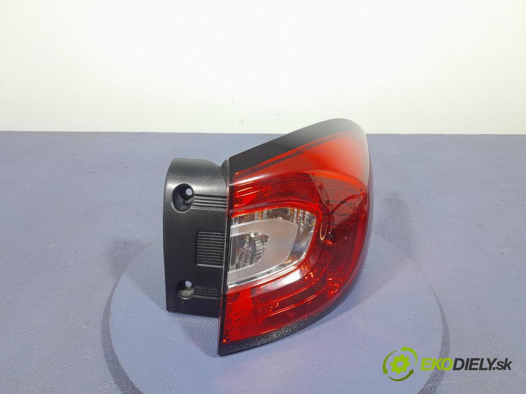 Renault Captur 2014 světlo Zad: Práva: Mimo: 265502731R