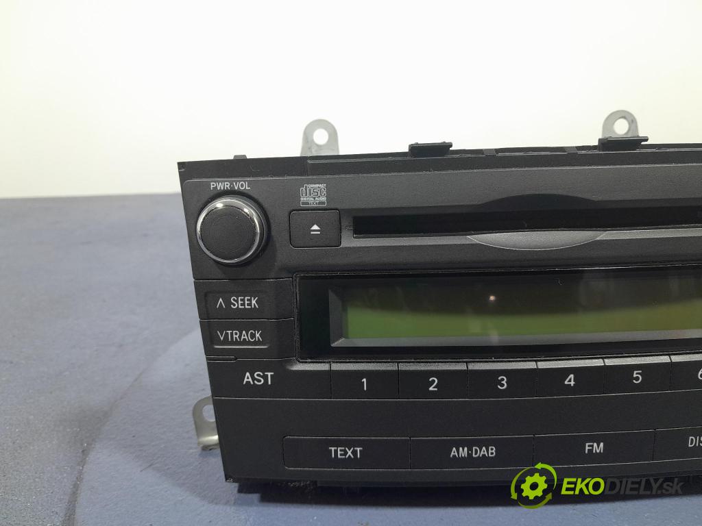 Toyota Avensis 2011 Radio I Navigace: 86120-05151