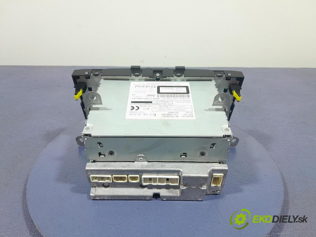 Toyota Avensis 2011 Radio I Navigace: 86120-05151